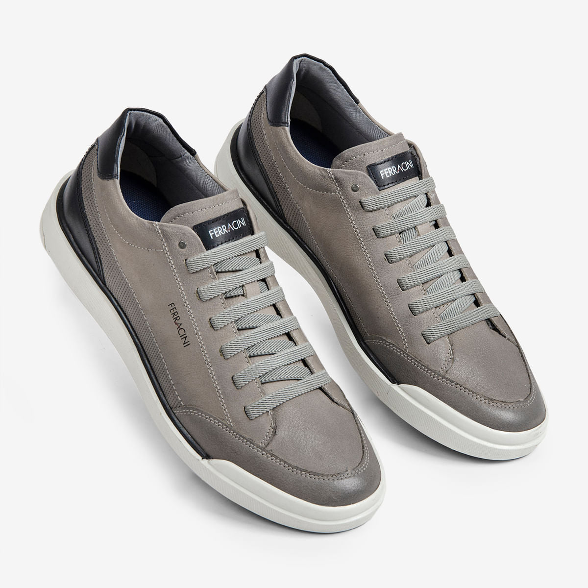 Sapatênis Ferracini Masculino Star Cinza