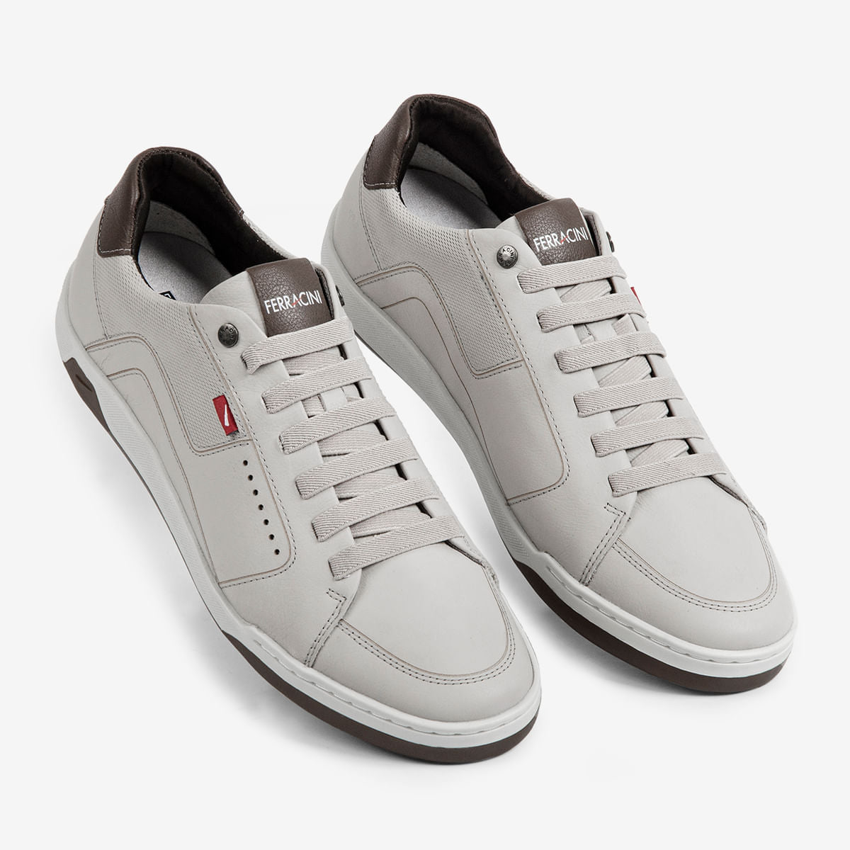Tênis Ferracini Masculino Lexus Cinza Claro