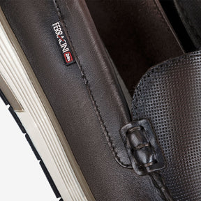 Mocassim Ferracini Masculino Tabaco Ultra Summer