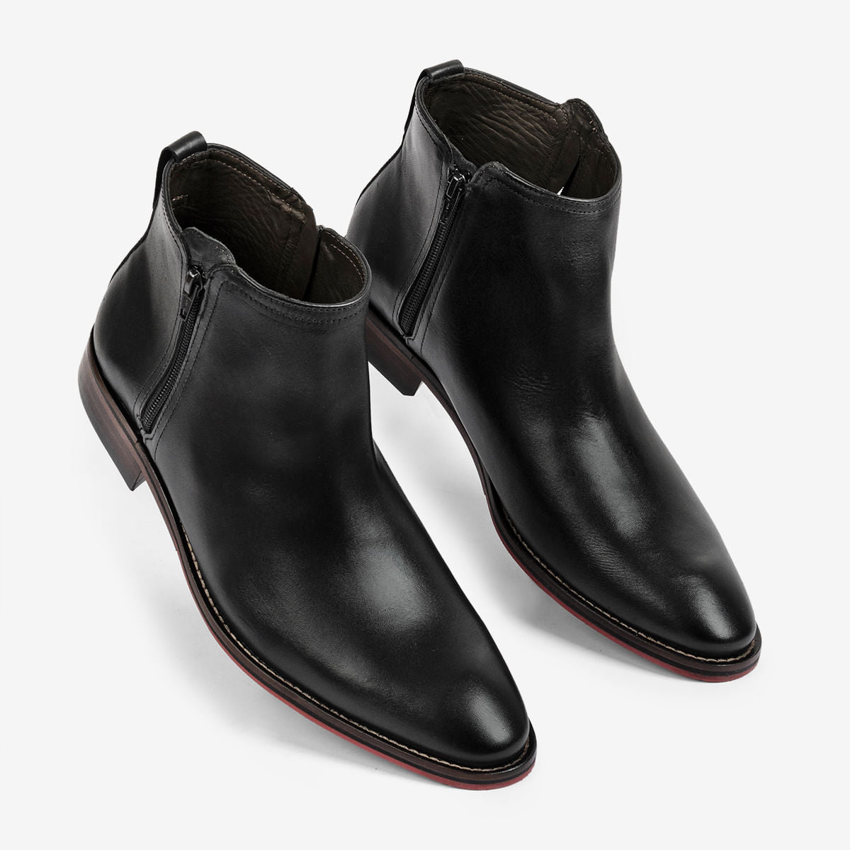 Bota Social Ferracini Masculina Preta Caravaggio