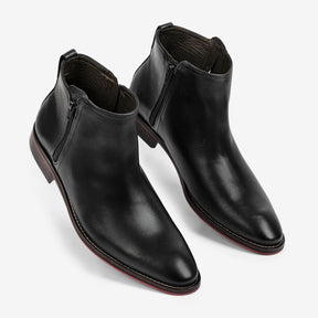 Bota Social Ferracini Masculina Preta Caravaggio