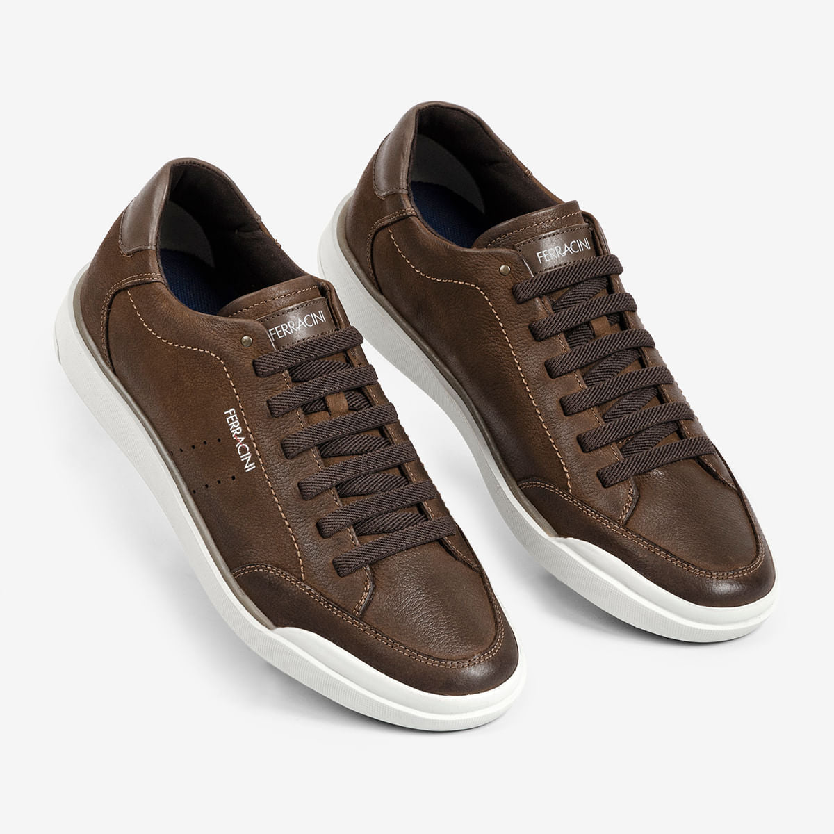 Sapatênis Ferracini Masculino Star Chocolate